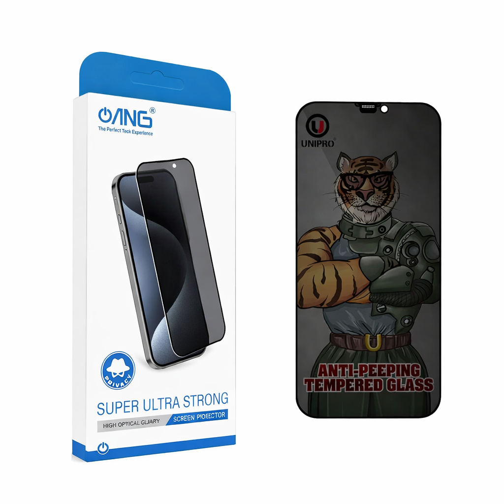 Privacy Tempered Glass Screen Protector For iPhone 15 Pro Max