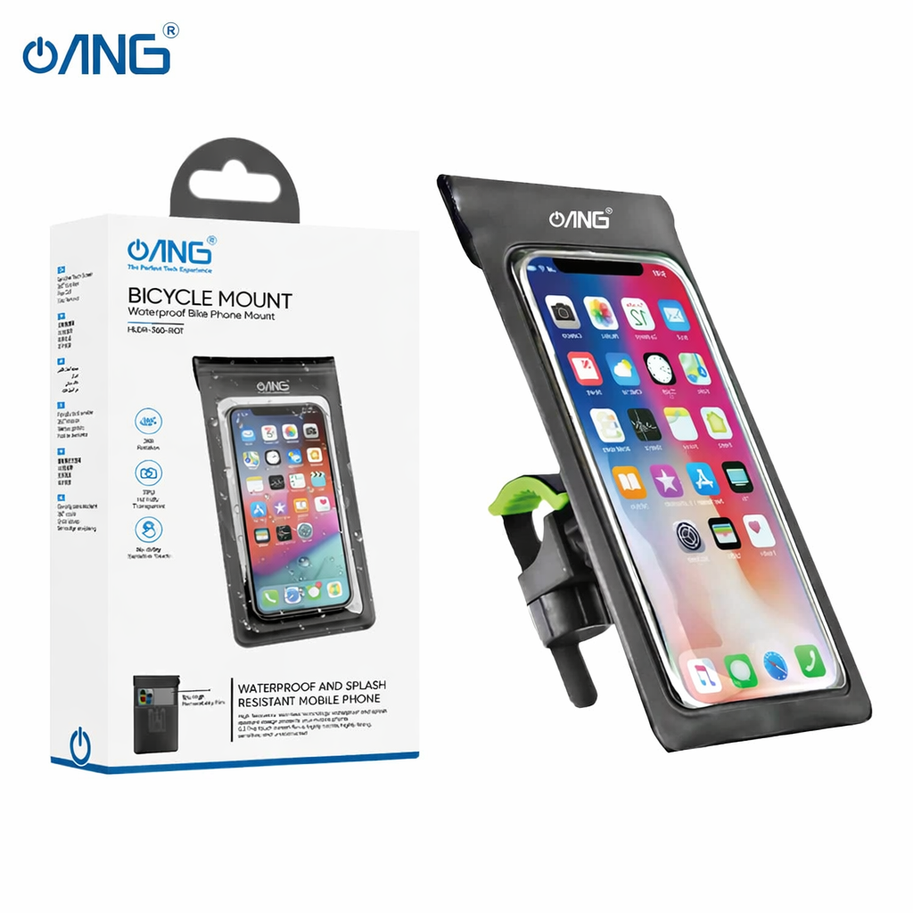 ANG 360 Rotating Waterproof Seal Bag Bike Holder
