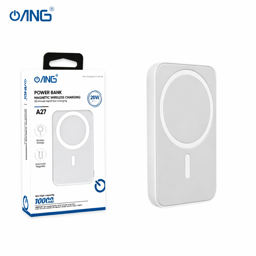 ANG A27 Magsafe Magnetic Wireless Charging 20W Power Bank 10000mAh
