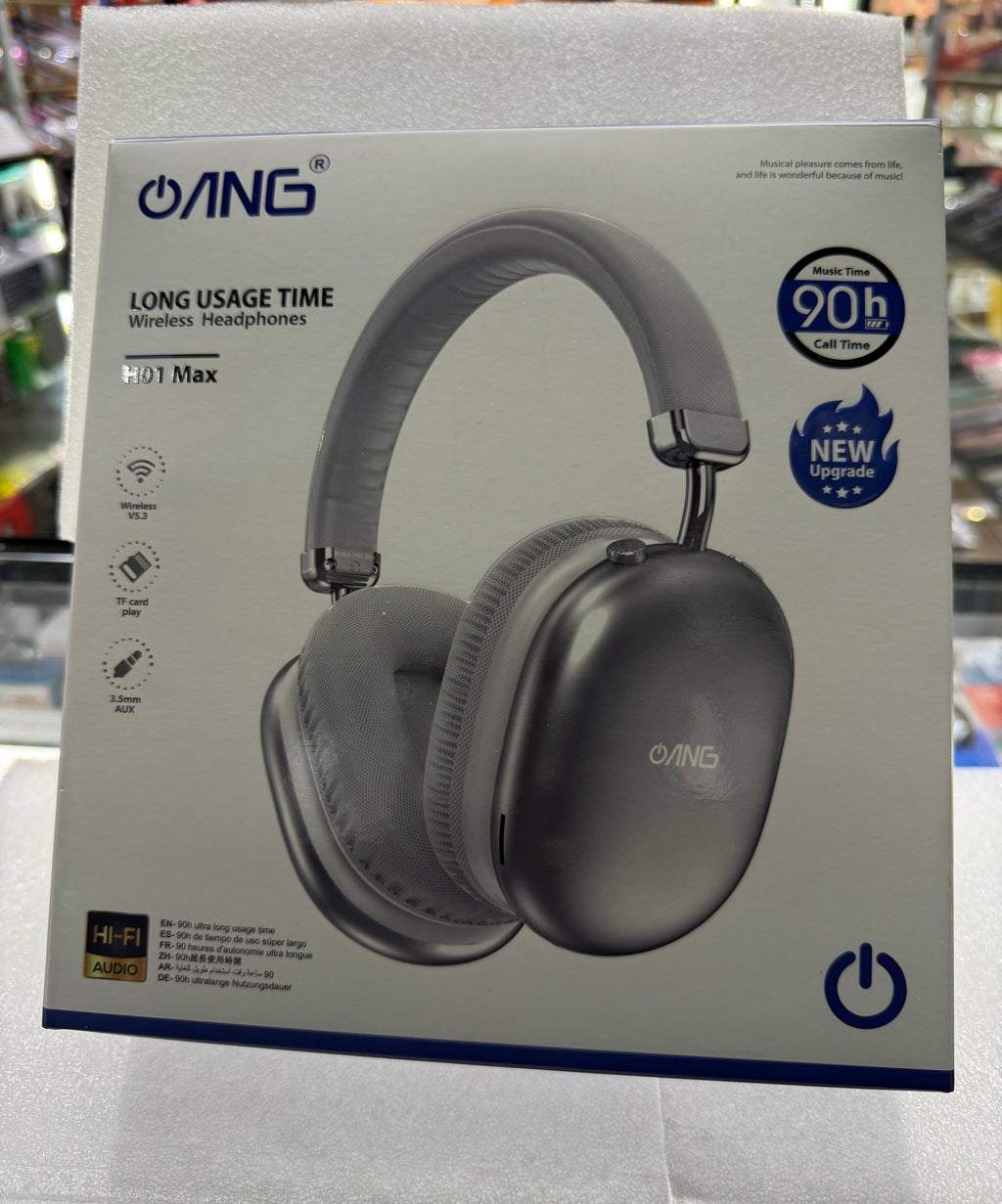 ANG H01 Max Wireless Headphones – Hi-Fi Sound. Endless Comfort. Long Usage Time.
